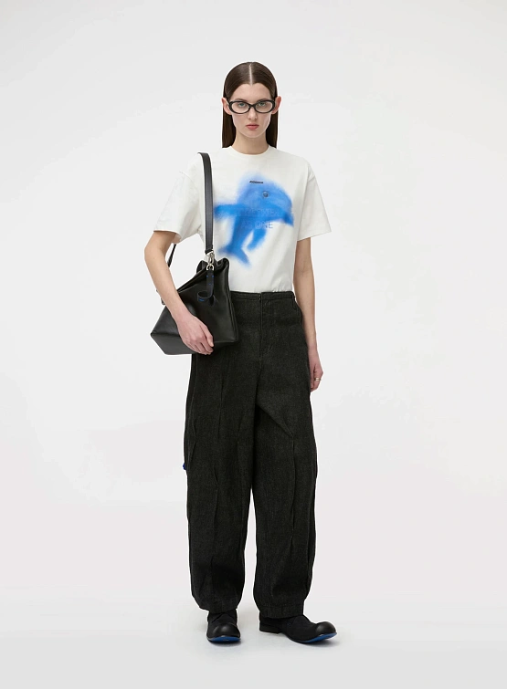 Футболка ADERERROR TAO T-Shirt Product. 2 Off White