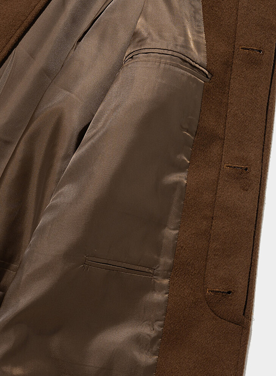 Полупальто Uniform Bridge Pocket Wool Short Coat Rust