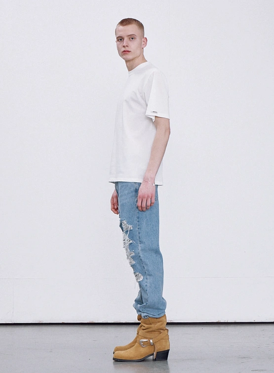 Футболка Recto RC Logo Jacquard Patch T-shirt White