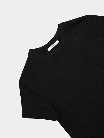 Женская футболка AMOMENTO Basic T-Shirt Black
