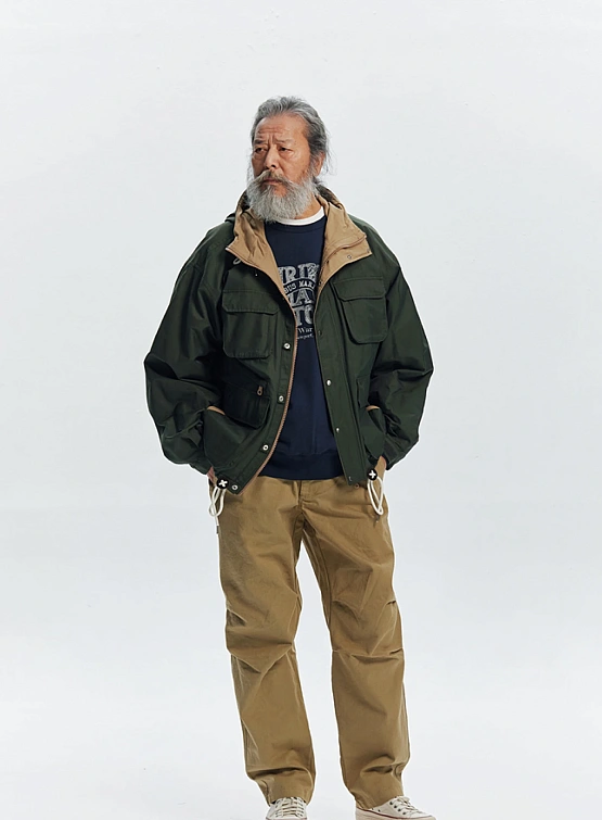 Парка FrizmWORKS 60/40 Mountain 002 Dark Green