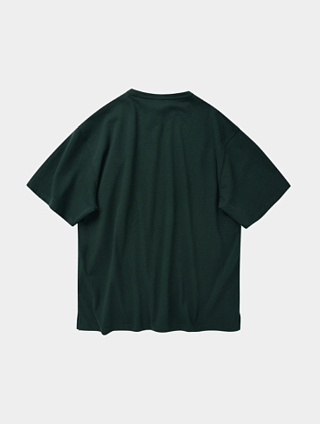 Футболка FrizmWORKS Og Double Rib Oversized Tee Dark Green