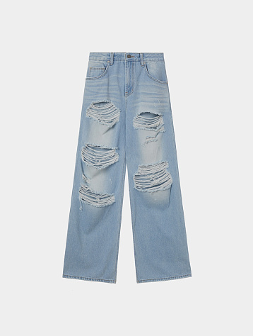 Женские джинсы Open YY Distressed High Waist Blue