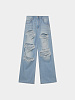 Женские джинсы Open YY Distressed High Waist Blue