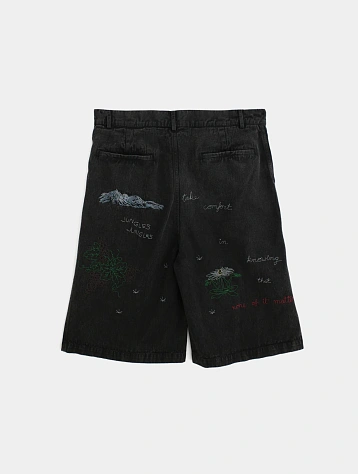 Шорты Jungles Jungles Questions Pleated Short Black