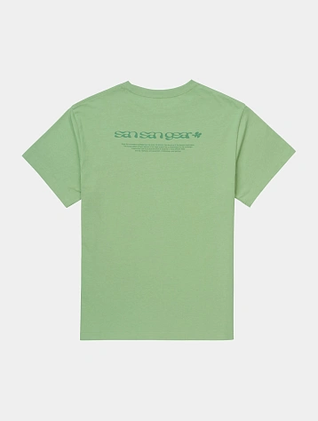 Футболка SAN SAN GEAR Logo T-shirt Green