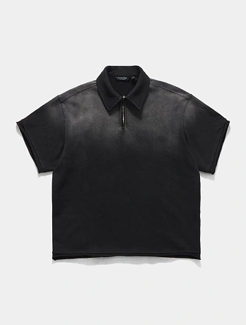 Поло EASTLOGUE Cut Out Collar Black