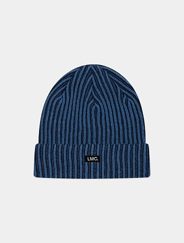 Шапка LMC Micro Box Two Tone Knit Beanie Blue