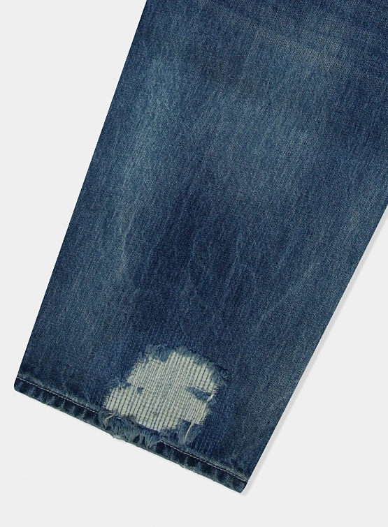 Джинсы YESEYESEE Distressed 5 Pockets Medium Indigo