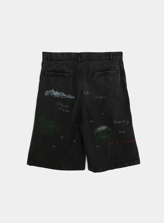 Шорты Jungles Jungles Questions Pleated Short Black