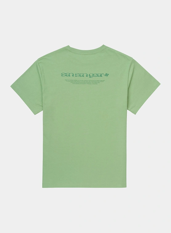 Футболка SAN SAN GEAR Logo T-shirt Green
