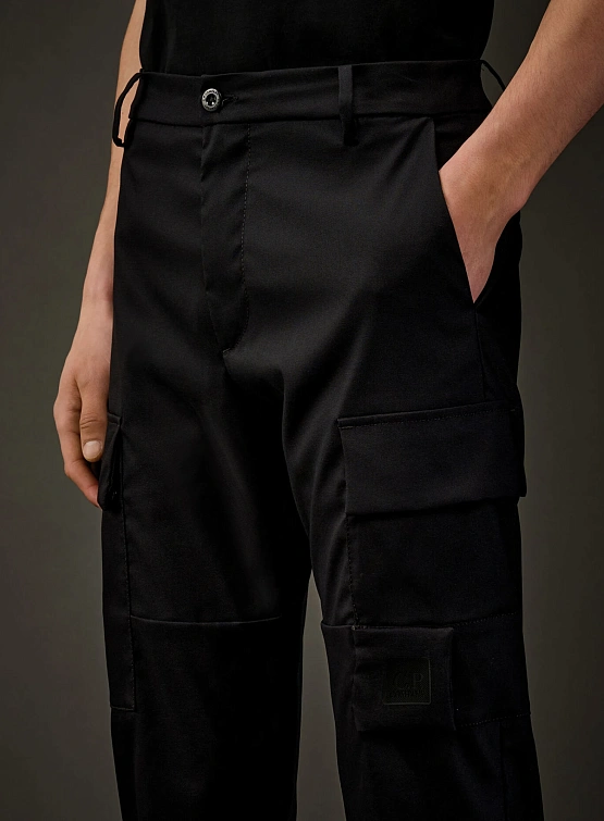 Брюки C.P. Company The Metropolis Series Technical Black