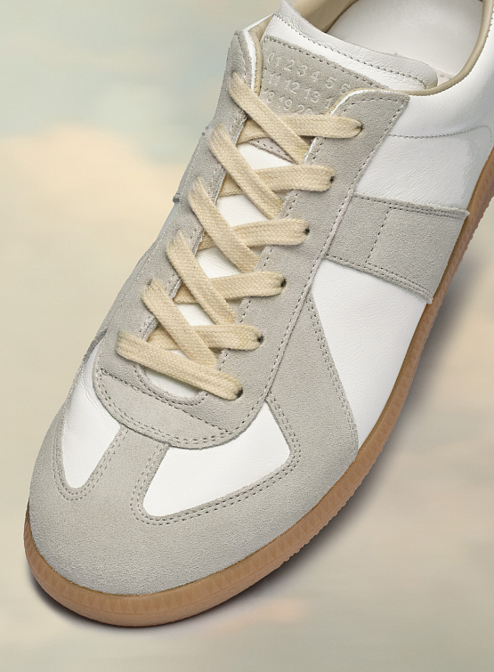 Женские кеды Maison Margiela Replica Low Top Carry Over Off White