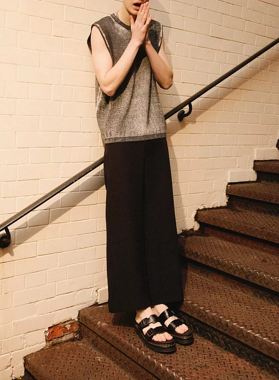 Сандалии Dr. Martens Myles Brando Buckle Slide Black