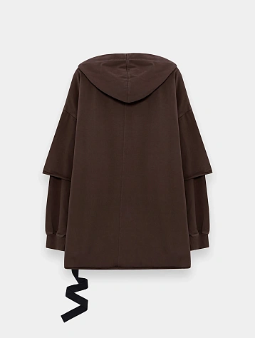 Худи RICK OWENS DRKSHDW Tommy Hustler Dust