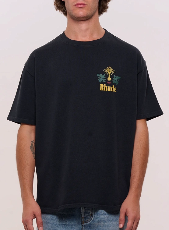 Футболка RHUDE Tabaco Vtg Black