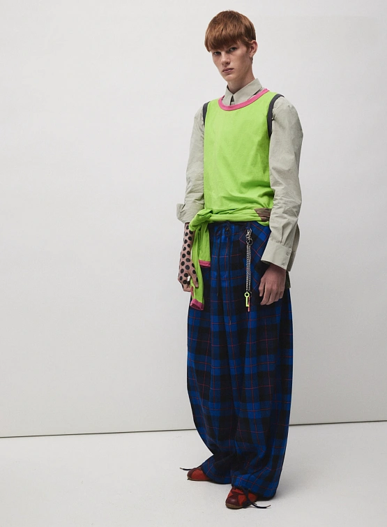 Майка Siniy Vsadnik Roberto Tank Top Neongreen/White