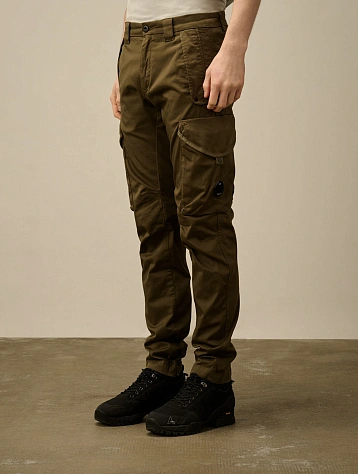 Брюки C.P. Company Stretch Sateen Utility Ivy Green