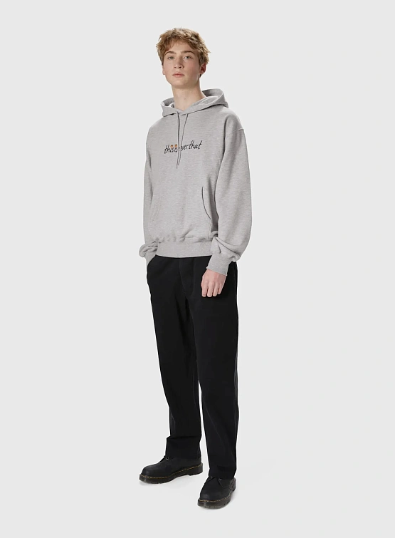 Брюки thisisneverthat Chino Pant Black
