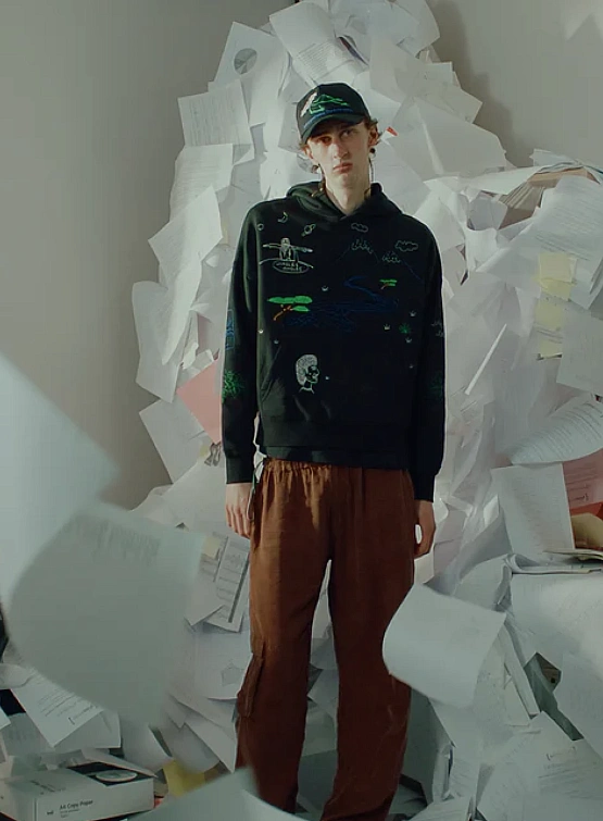 Брюки Jungles Jungles Cupro Cargo Pant Brown