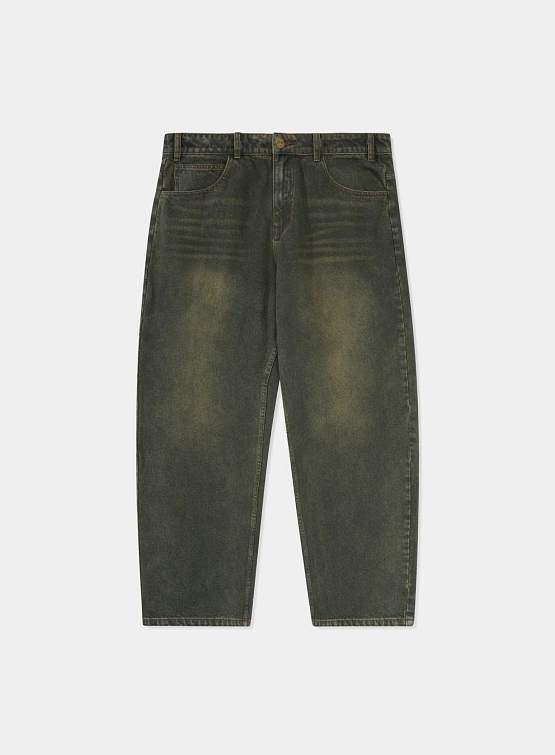 Джинсы Butter Goods Warped Jeans Dirty Wash Indigo