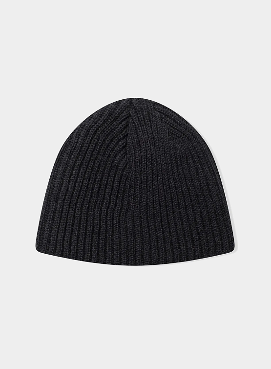 Шапка YESEYESEE Short Cascade Beanie Black