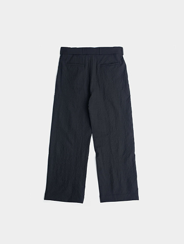 Брюки Jungles Jungles Seersucker Pleated Pant Black