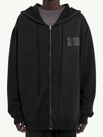 Зип-худи MM6 Maison Margiela Zip Up Logo Black