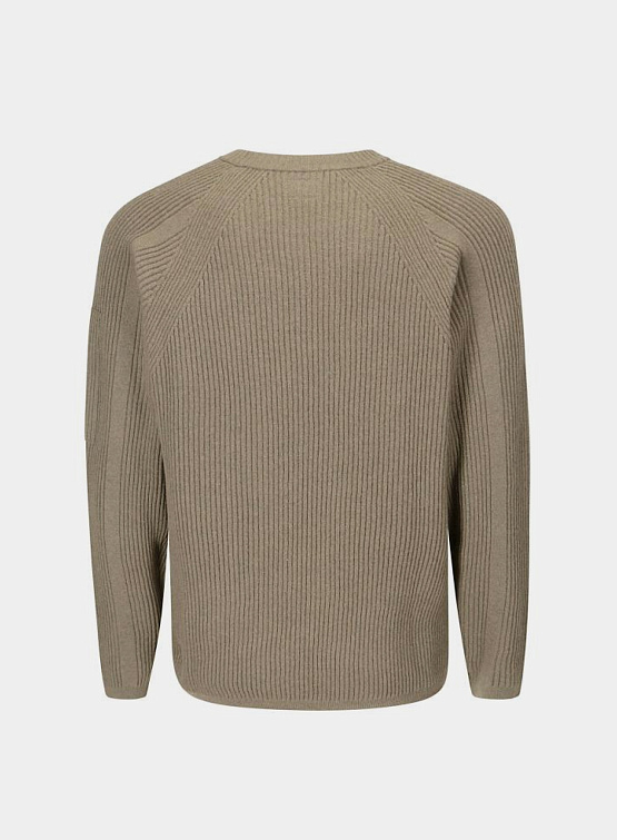 Свитер C.P. Company Lambswool GRS Full Knit Walnut