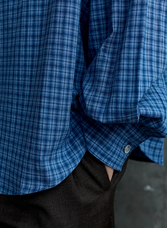 Рубашка COOR Alternate Check Oversized Blue Check