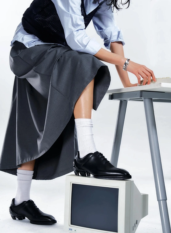 Туфли-оксфорды Remagine Re90 Red Carpet Black