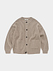 Кардиган FrizmWORKS Heavy Wool Round Oatmeal