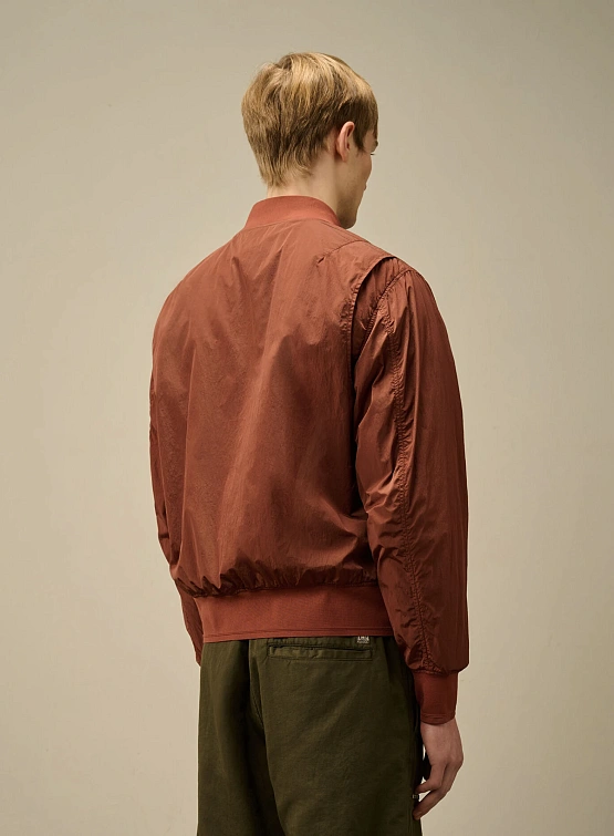 Бомбер C.P. Company Chrome-R Multipocket Sable