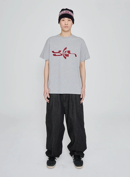 Футболка YESEYESEE Geometric Logo Tee Grey