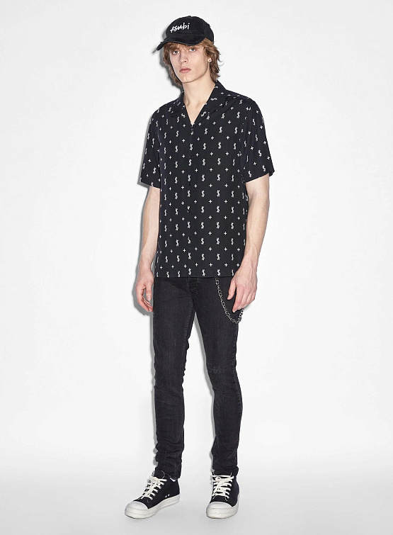 Рубашка Ksubi Allstar Resort Ss Shirt Black