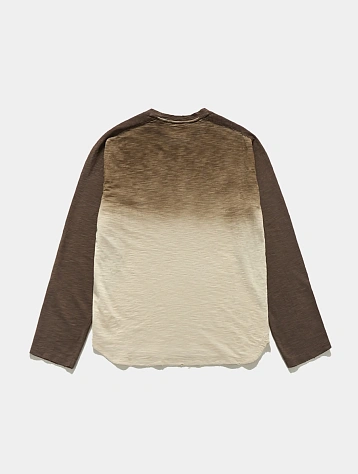 Лонгслив EASTLOGUE Wandarer Raglan Brown/Cream