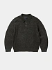 Свитер thisisneverthat Velvet Knit Polo Black