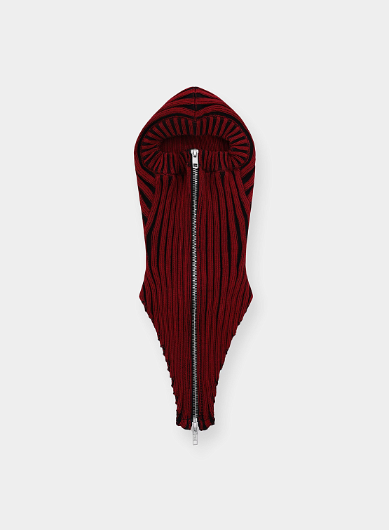 Балаклава LUEDER Knitted Zip Red