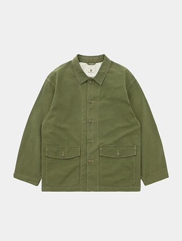 Овершот Adsum + Khakis Chore Jacket Olive Green