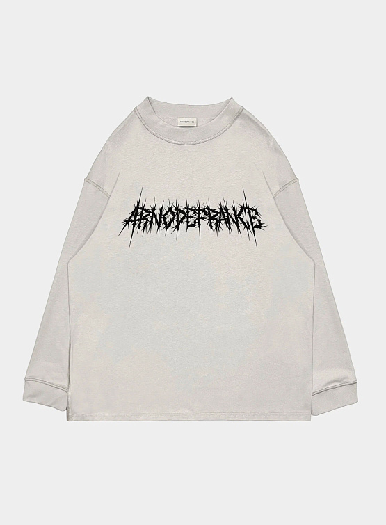 Лонгслив ARNODEFRANCE ‘THORNS’ Light Grey