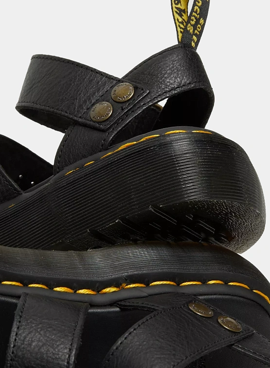 Сандалии Dr. Martens Gryphon Quad Pisa Black