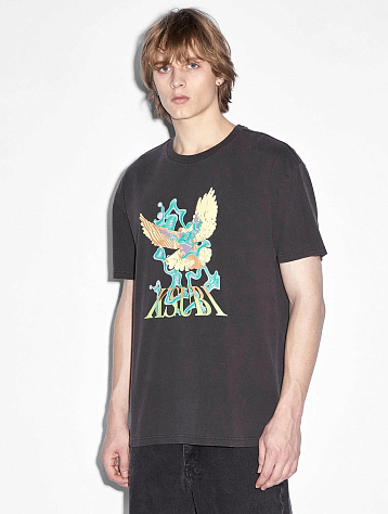 Футболка Ksubi Flight Biggie Ss Tee Faded Black