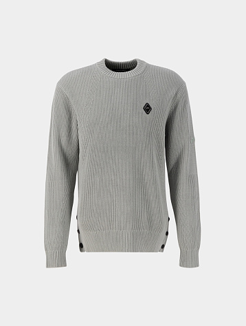 Свитер A-COLD-WALL* Fisherman Rib Top Light Grey