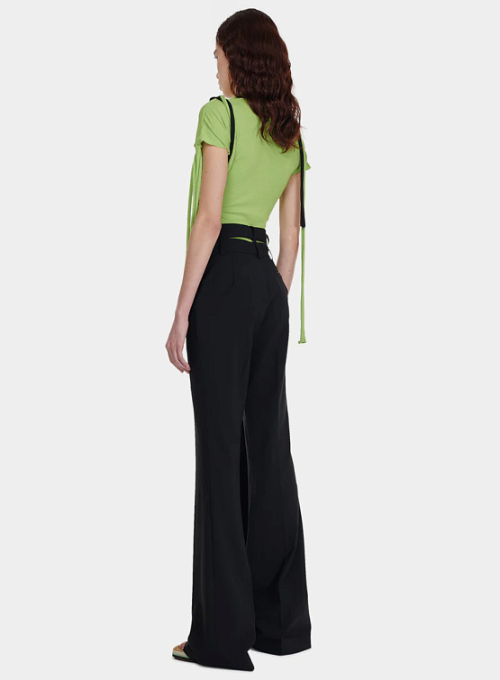 Брюки Ottolinger Flared Wrap Suit Pants Black