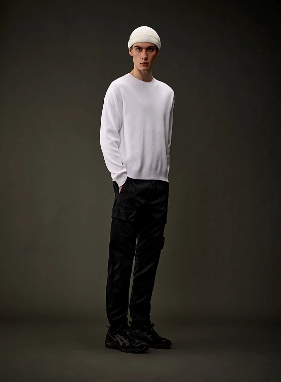 Джемпер C.P. Company The Metropolis Series Cotton Stretch White