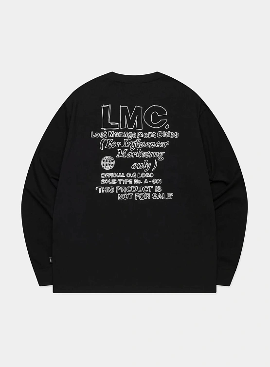 Лонгслив LMC Fn Doodle Long Slv Tee Black
