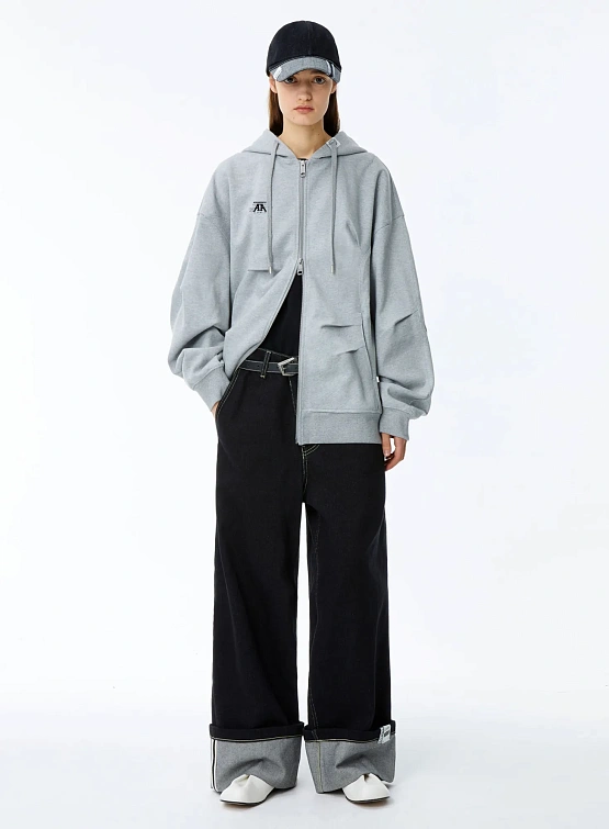 Ремень ADERERROR Keresto Buckle Belt Black