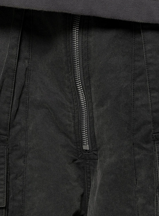 Шорты ARNODEFRANCE Rave Cargo Washed Black