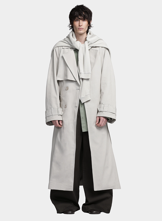 Тренч entire studios Goodman Trench Light Grey