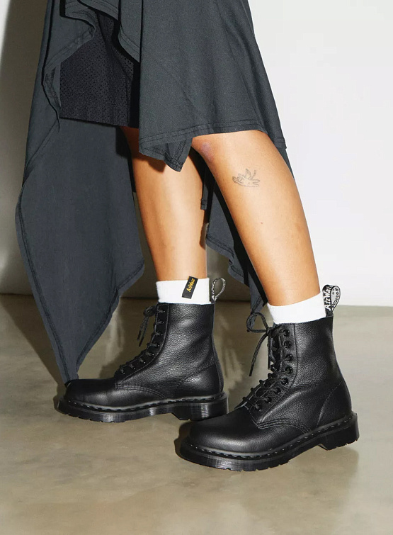 Женские ботинки Dr. Martens 1460 Mono Lace Up Black